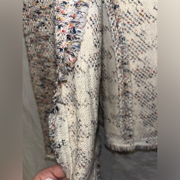 Rebecca Taylor Speckled Tweed knit Jacket Retail $495.00 🌵4 - Picture 3 of 13